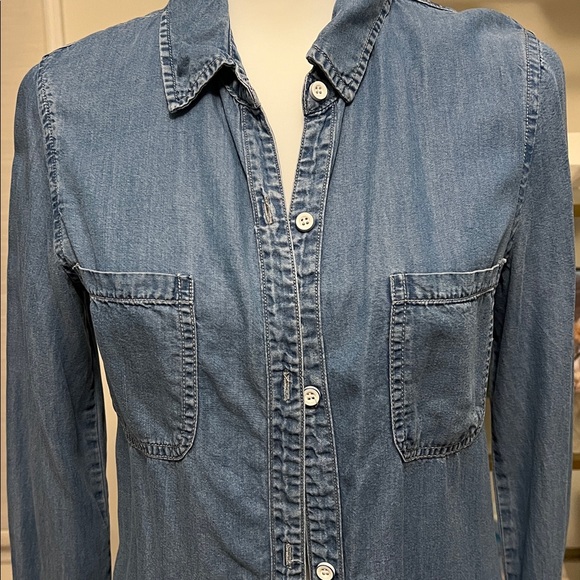 Denim Button Down - Picture 2 of 9